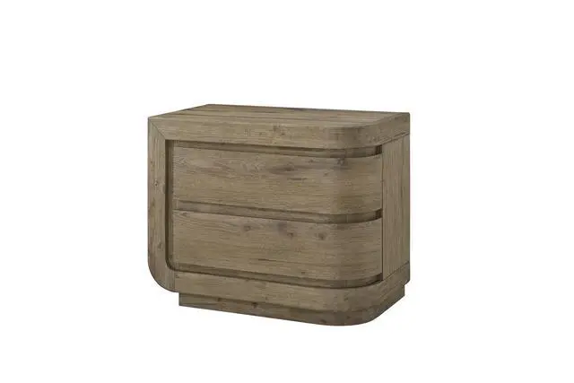 Alt view image 3 of 4 - Left Nightstand In English Knotty Oak