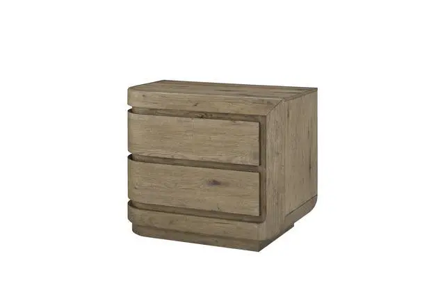 Alt view image 3 of 4 - Right Nightstand In English Knotty Oak