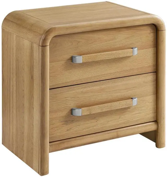 Main image of 2-Drawer Nightstand With Usb