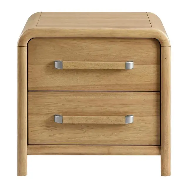 Alt view image 6 of 6 - 2-Drawer Nightstand With Usb