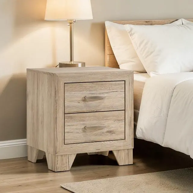 Alt view image 2 of 5 - Miquell Natural Finish Nightstand