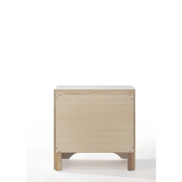 Alt view image 7 of 7 - Naima White Finish Nightstand