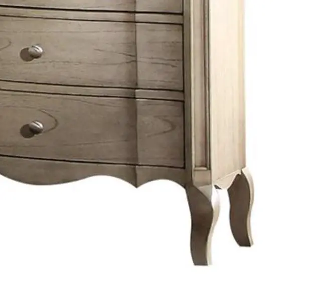 Alt view image 4 of 5 - Chelmsford Antique Taupe Finish Nightstand