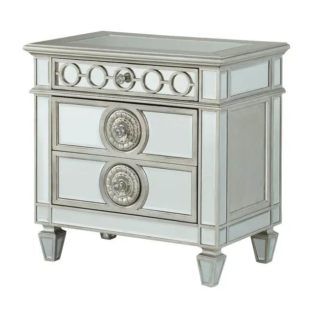 Alt view image 4 of 7 - Varian Mirrored Nightstand