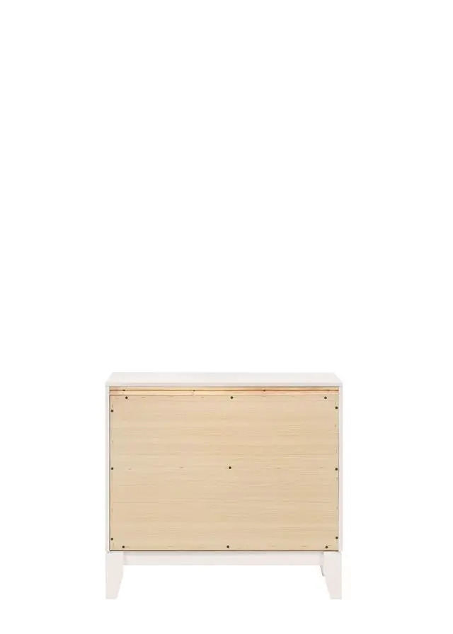 Alt view image 4 of 6 - Haiden White Finish Nightstand