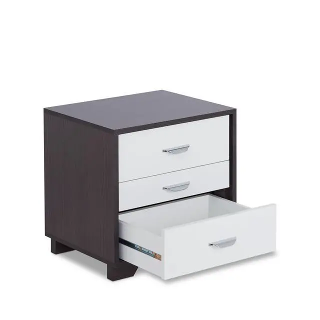 Alt view image 6 of 7 - Eloy White & Black Finish Accent Table