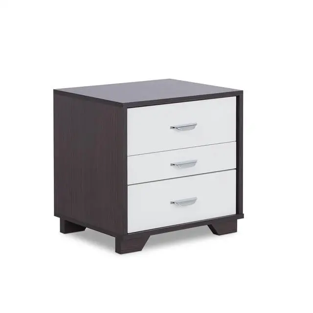 Alt view image 7 of 7 - Eloy White & Black Finish Accent Table