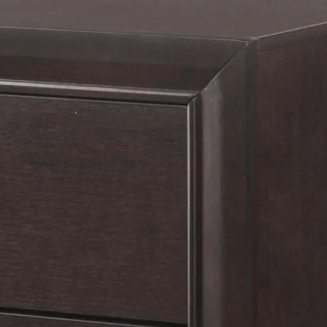 Alt view image 6 of 6 - Madison Espresso Finish Nightstand
