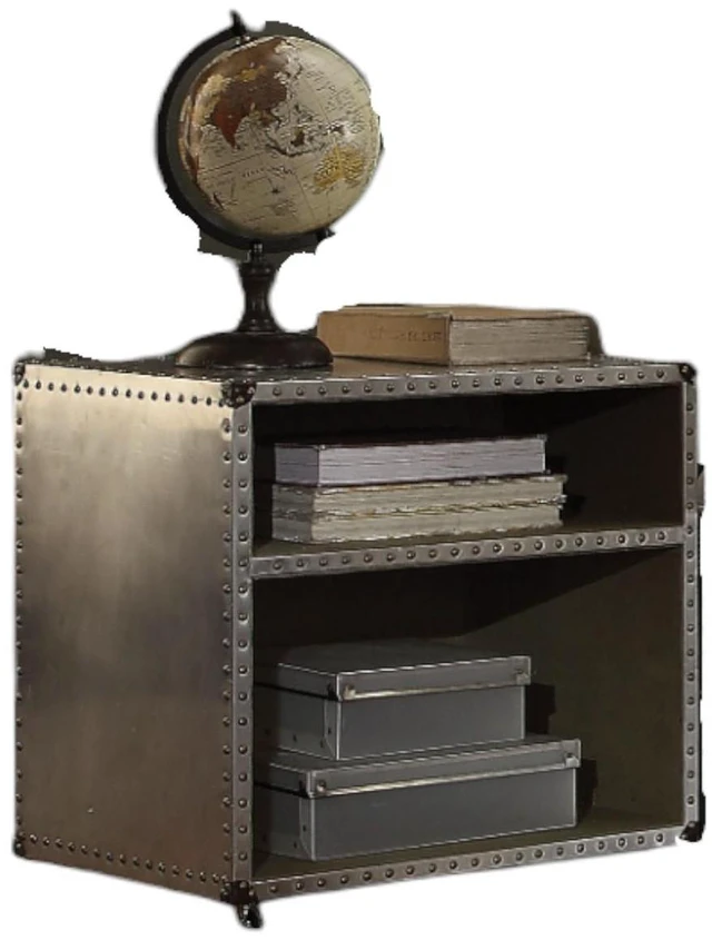 Main image of Brancaster Aluminum Nightstand W/Usb