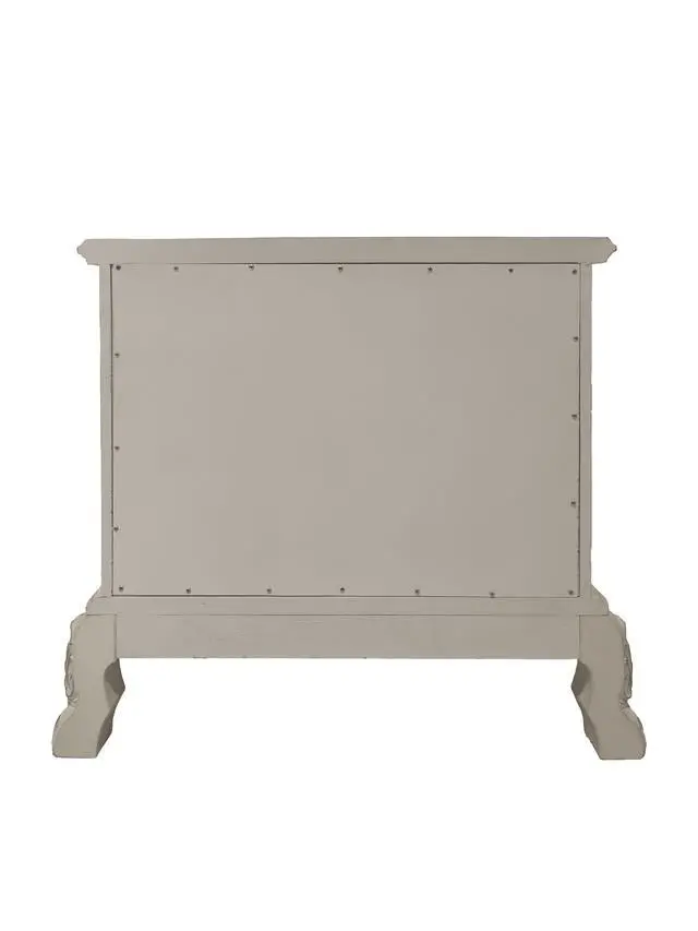 Alt view image 5 of 5 - Dresden Ii Bone White Finish Nightstand