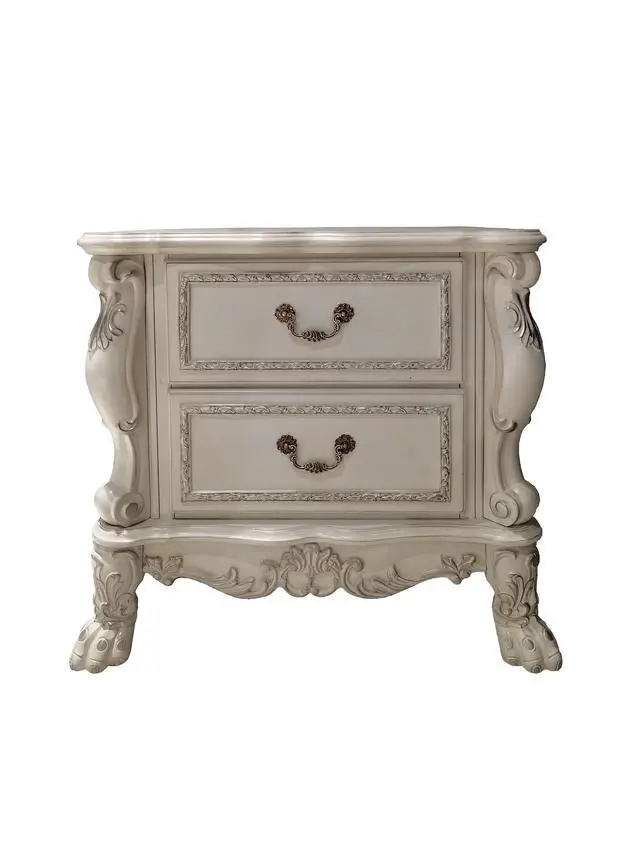 Alt view image 4 of 5 - Dresden Ii Bone White Finish Nightstand