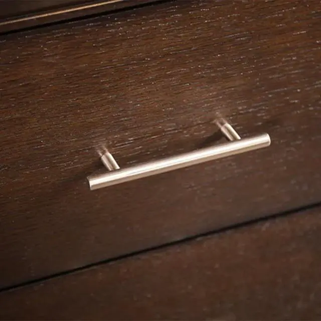 Alt view image 5 of 7 - Transitional Style Espresso Finish Nightstand 1Pc English Front And French Back Dovetail Drawers Bedroom Furniture