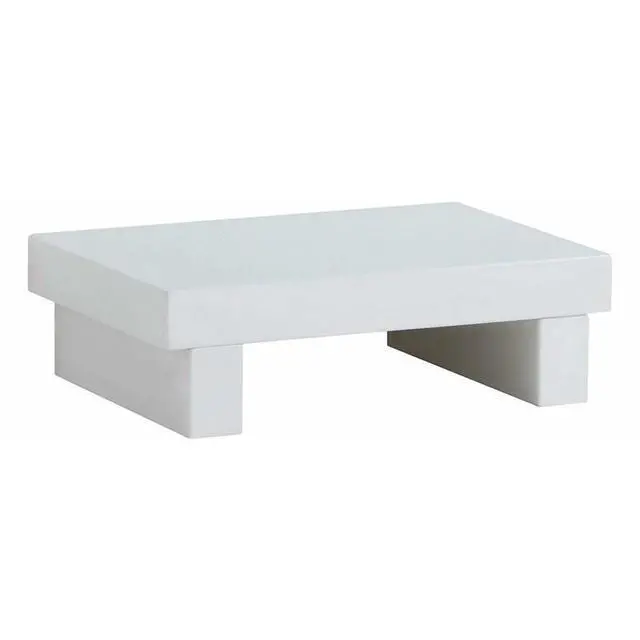 Alt view image 2 of 6 - Contemporary Style 1Pc Nightstand High Gloss Lacquer Coating White Finish Bedroom Furniture