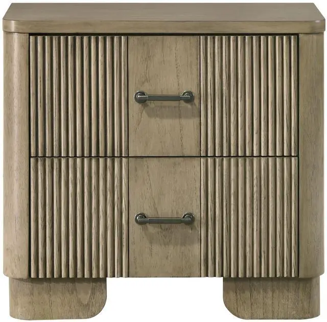 Main image of Lakkari Antique Oak Nightstand
