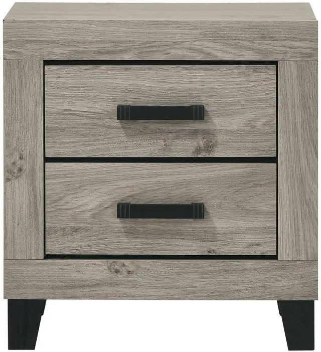 Main image of Mari Light Gray Finish Nightstand