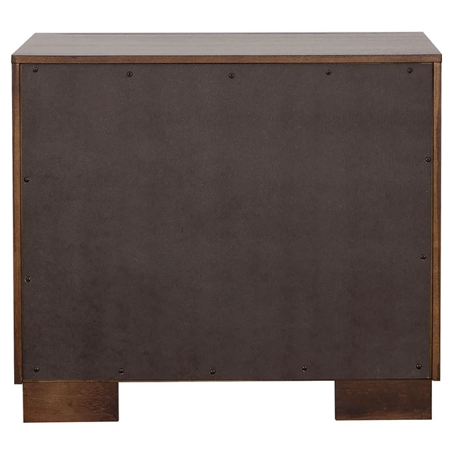 Alt view image 6 of 7 - Polk Cappuccino 2-Drawer Nightstand