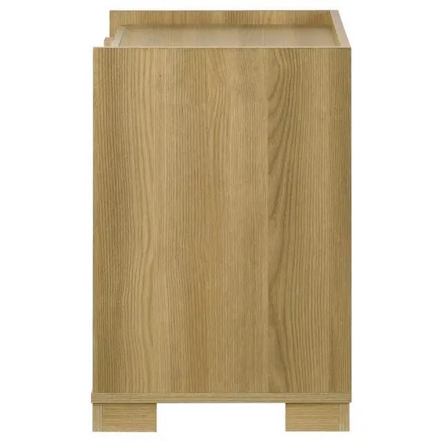 Alt view image 5 of 7 - Lincoln Natural 2-Drawer Nightstand Bedside Table