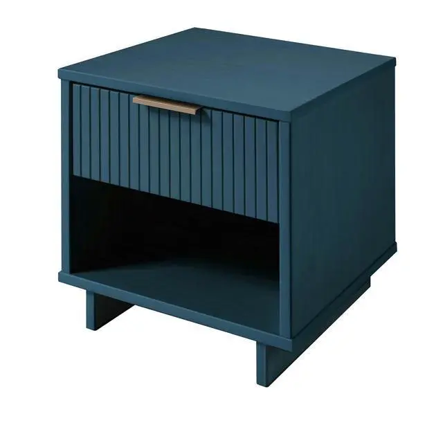 Alt view image 7 of 7 - Nightstand In Midnight Blue