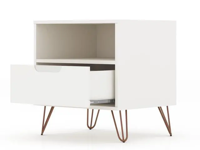 Alt view image 4 of 7 - Nightstand In White