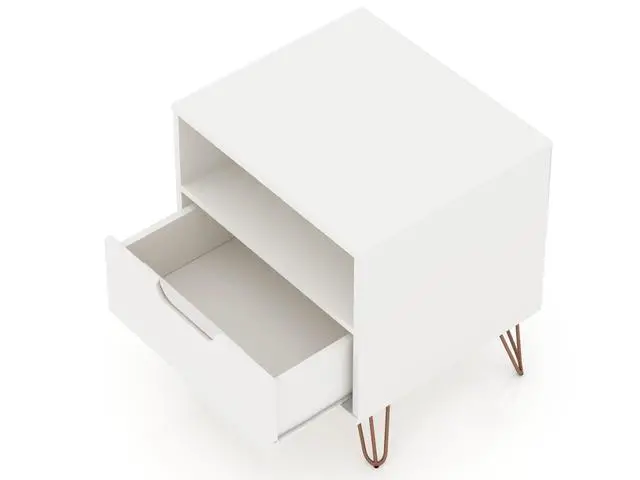 Alt view image 5 of 7 - Nightstand In White