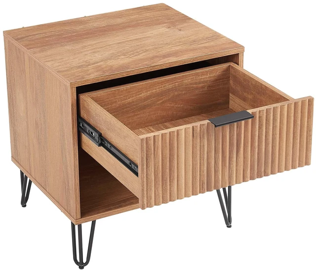 Alt view image 7 of 7 - Nightstand In Golden Brown