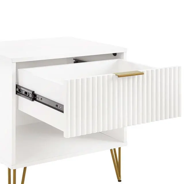 Alt view image 5 of 7 - Nightstand In White