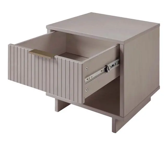 Alt view image 5 of 7 - Nightstand In Light Gray