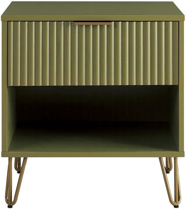 Main image of Nightstand In Olive Green