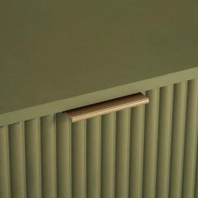 Alt view image 6 of 7 - Nightstand In Olive Green