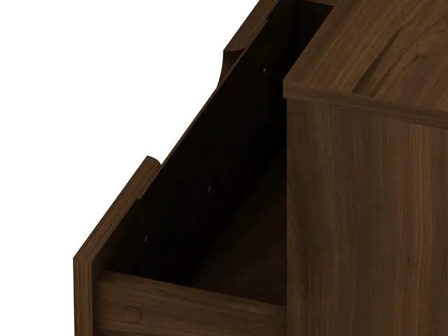 Alt view image 6 of 7 - Nightstand In Chestnut Brown