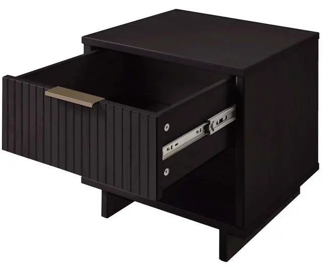 Alt view image 5 of 7 - Nightstand In Black