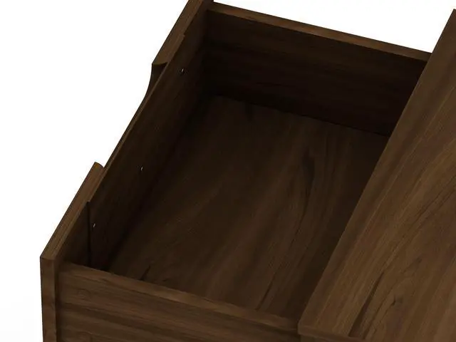 Alt view image 6 of 7 - Nightstand In Chestnut Brown