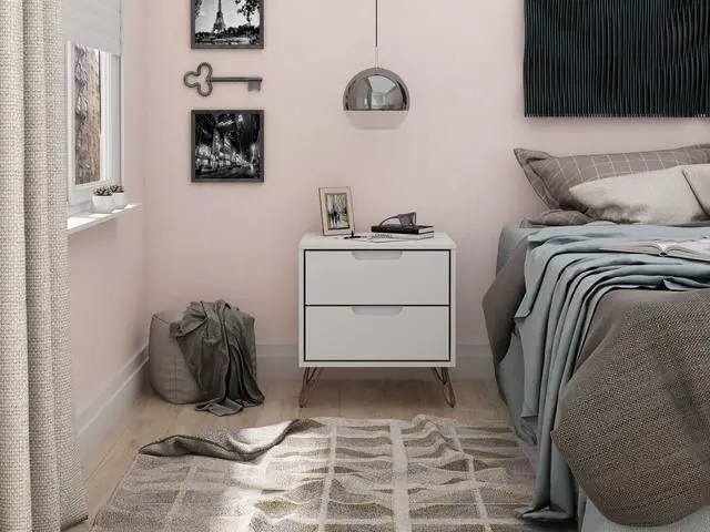 Alt view image 2 of 7 - Nightstand In White