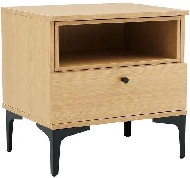 Alt view image 6 of 7 - Nightstand In Light Oak