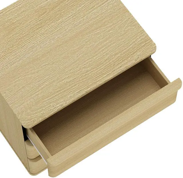 Alt view image 5 of 7 - Nightstand In Natural Oak