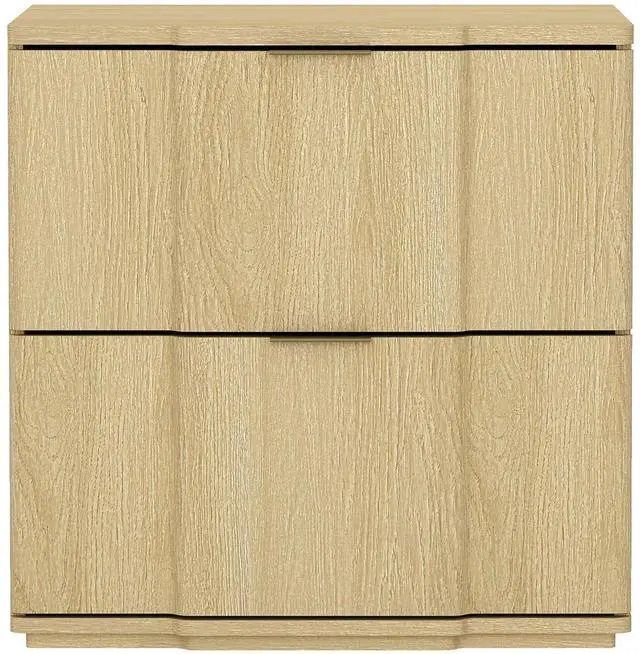 Main image of Nightstand In Natural And Gold