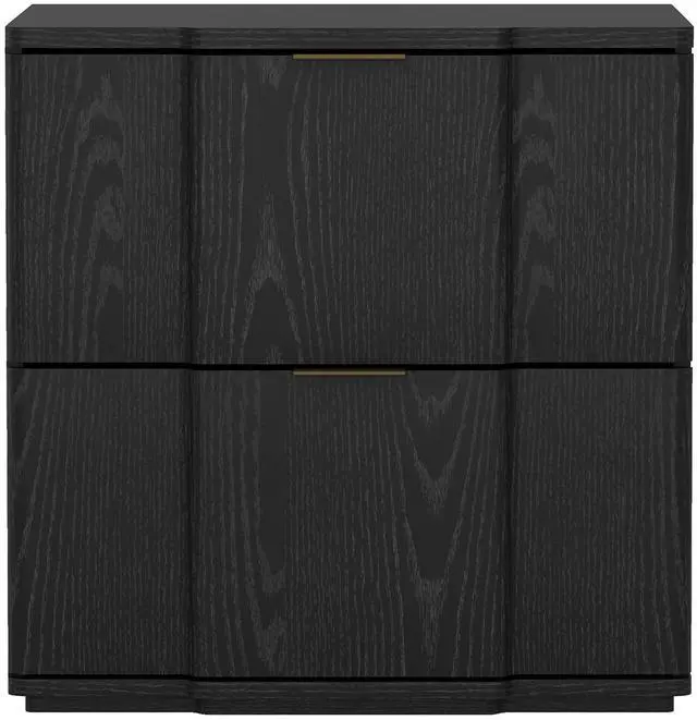 Main image of Nightstand In Black And Gold