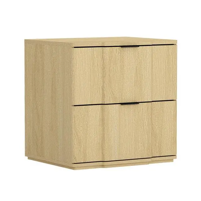 Alt view image 6 of 7 - Nightstand In Natural And Black