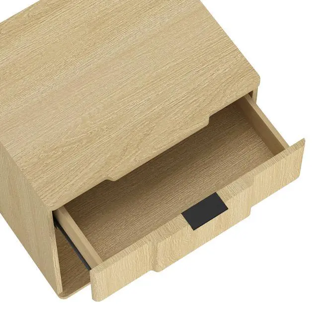 Alt view image 5 of 7 - Nightstand In Natural Oak