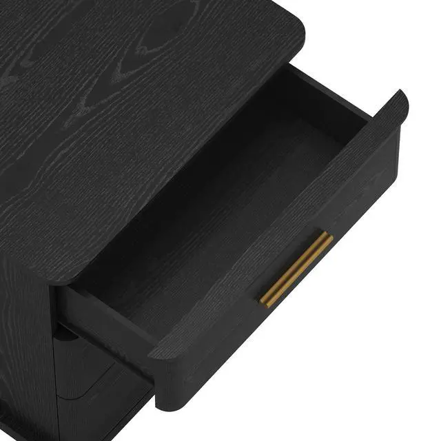 Alt view image 5 of 7 - Nightstand In Black