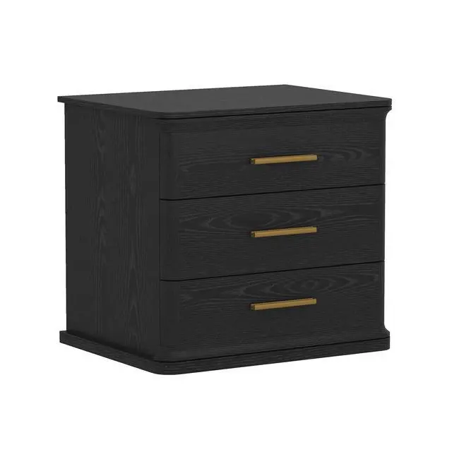 Alt view image 6 of 7 - Nightstand In Black
