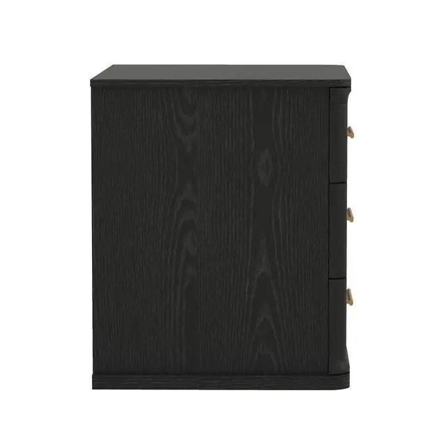 Alt view image 7 of 7 - Nightstand In Black