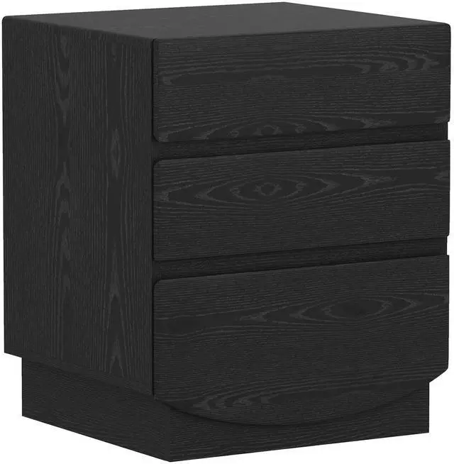 Alt view image 6 of 7 - Nightstand In Black