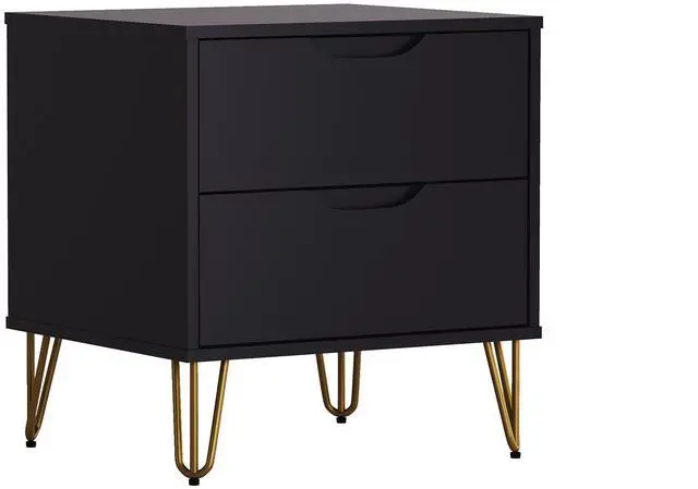 Alt view image 7 of 7 - Nightstand In Black