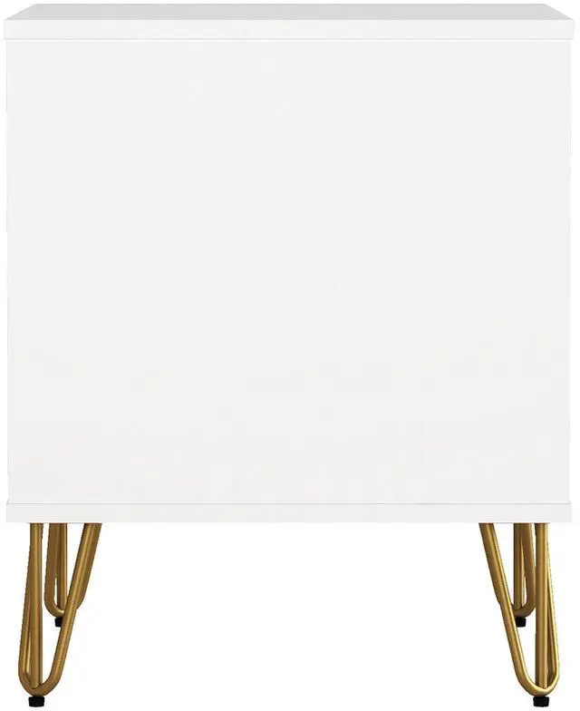 Alt view image 3 of 7 - Nightstand In White