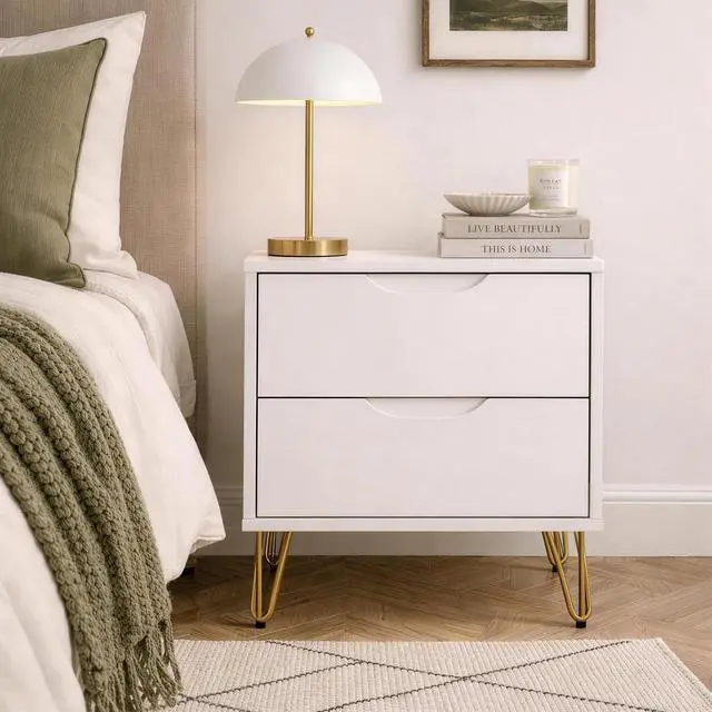 Alt view image 6 of 7 - Nightstand In White