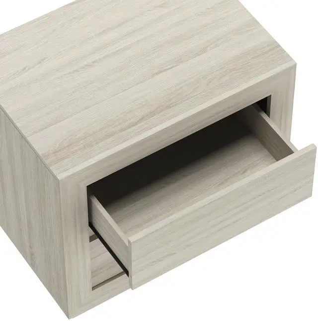 Alt view image 5 of 7 - Nightstand In Whitewashed Oak