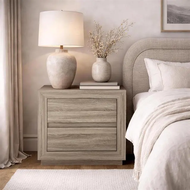 Alt view image 7 of 7 - Nightstand In Natural Oak