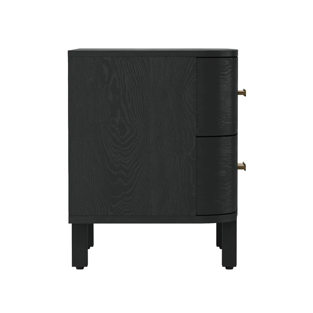 Alt view image 7 of 7 - Nightstand In Black