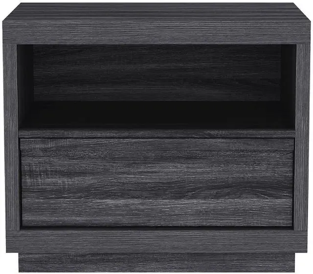 Main image of Nightstand In Charcoal Gray